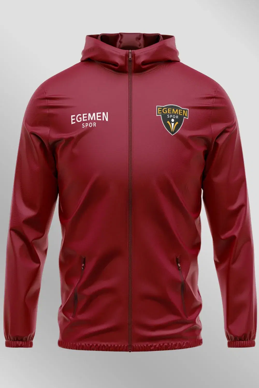 Bordo Yağmurluk