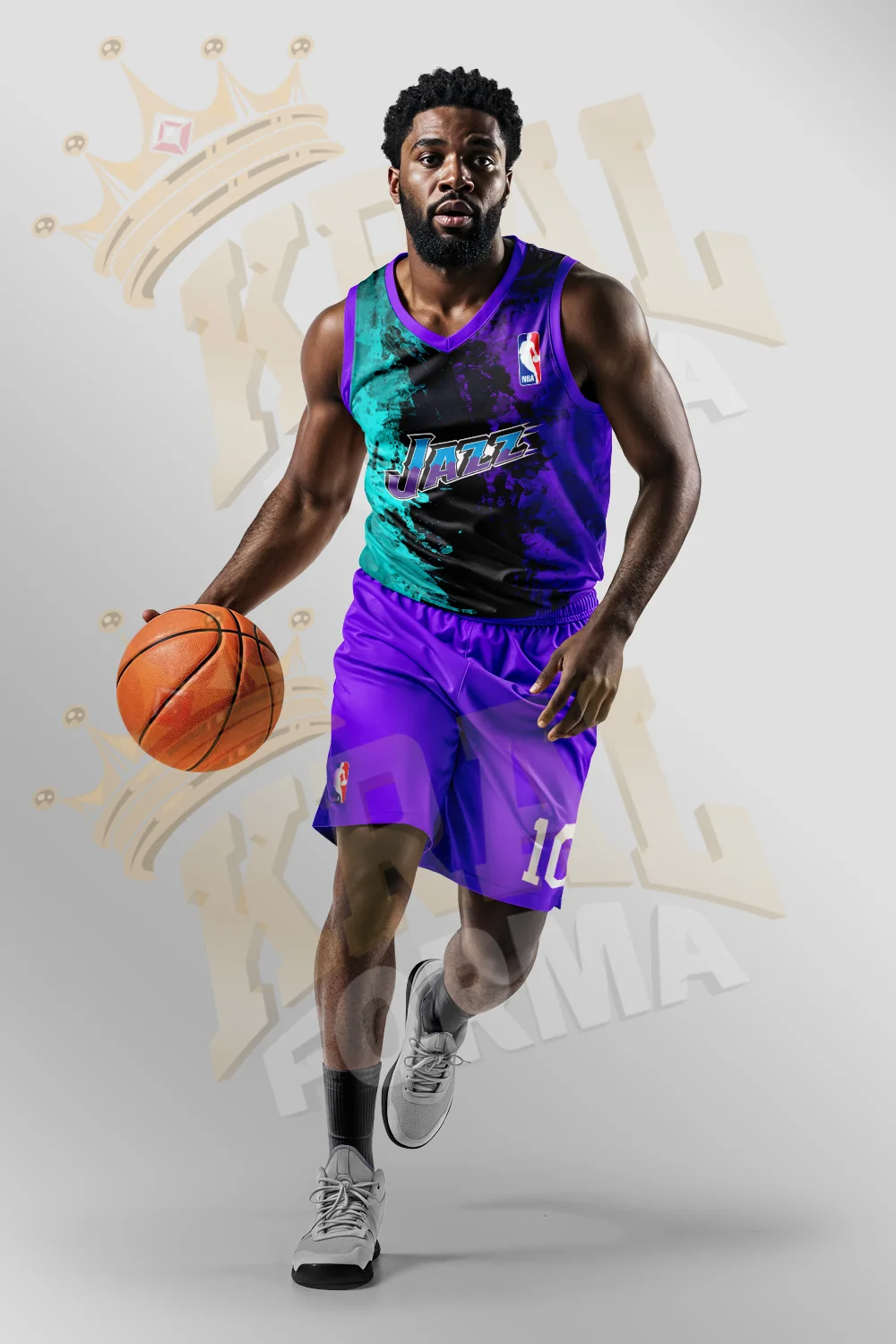 Basketball Concept Duotono Forması