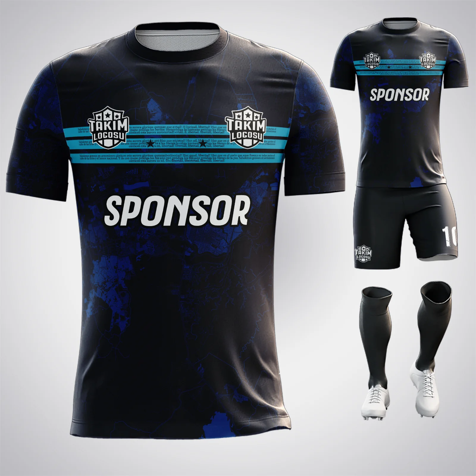 9 de Octubre FC Kit 24-25 arka görünüm