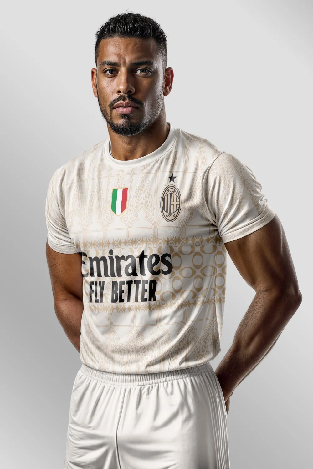 Ac Milan 2024-24 Black Away Forma arka görünüm