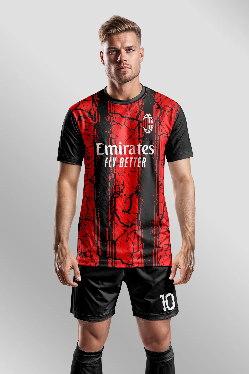 AC Milan Red Grunge PRO Forma