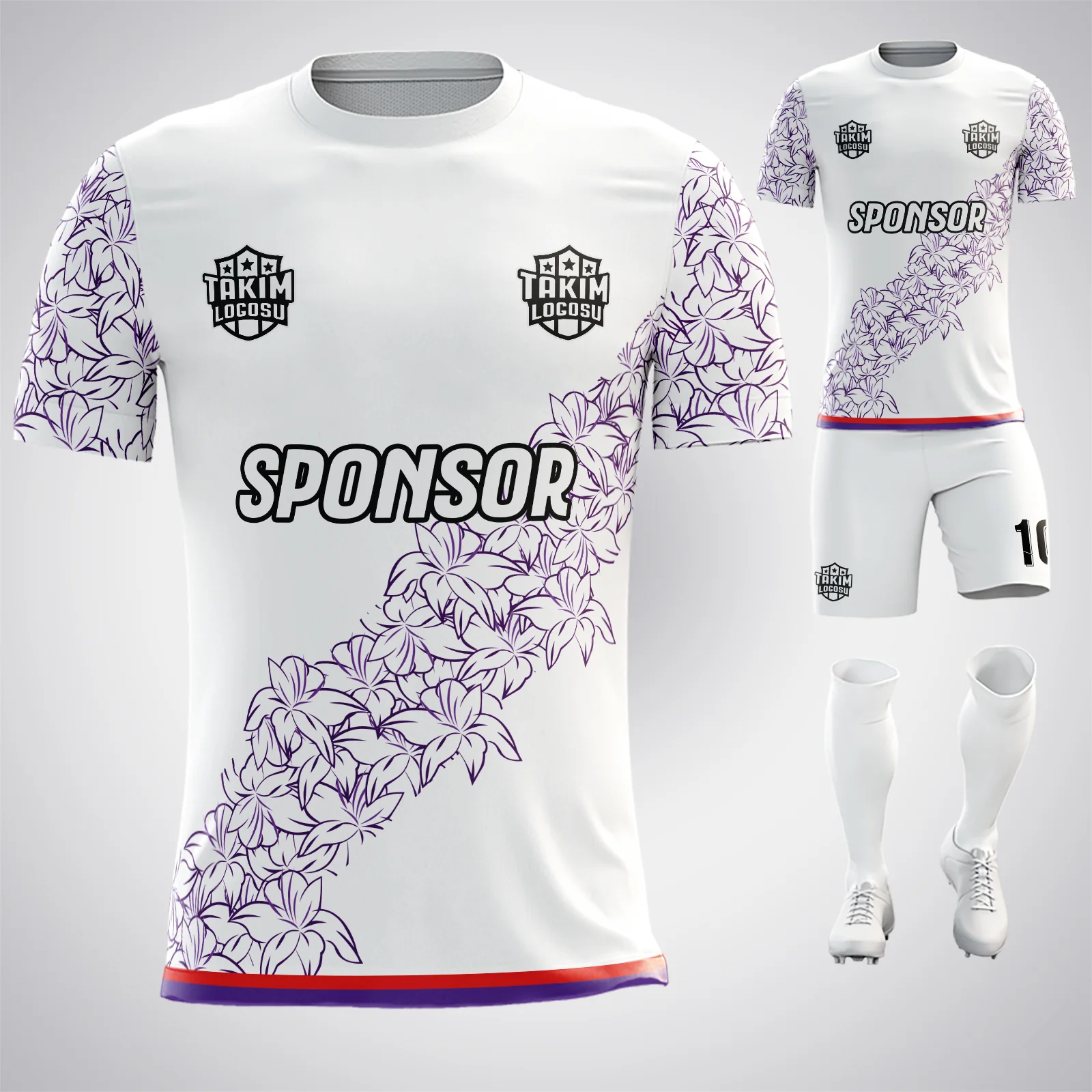 ACF Fiorentina 2023-2024 Away Forma arka görünüm