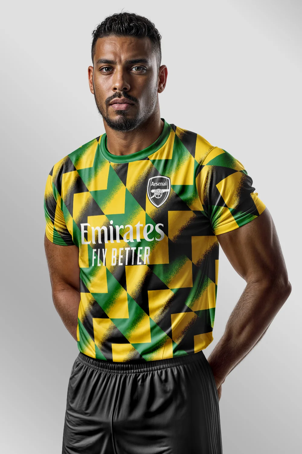 Arsenal 2022-23 Pre Match Lite Forma arka görünüm