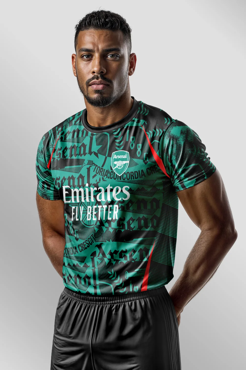 Arsenal Concept 2025 Fantasy Forma arka görünüm