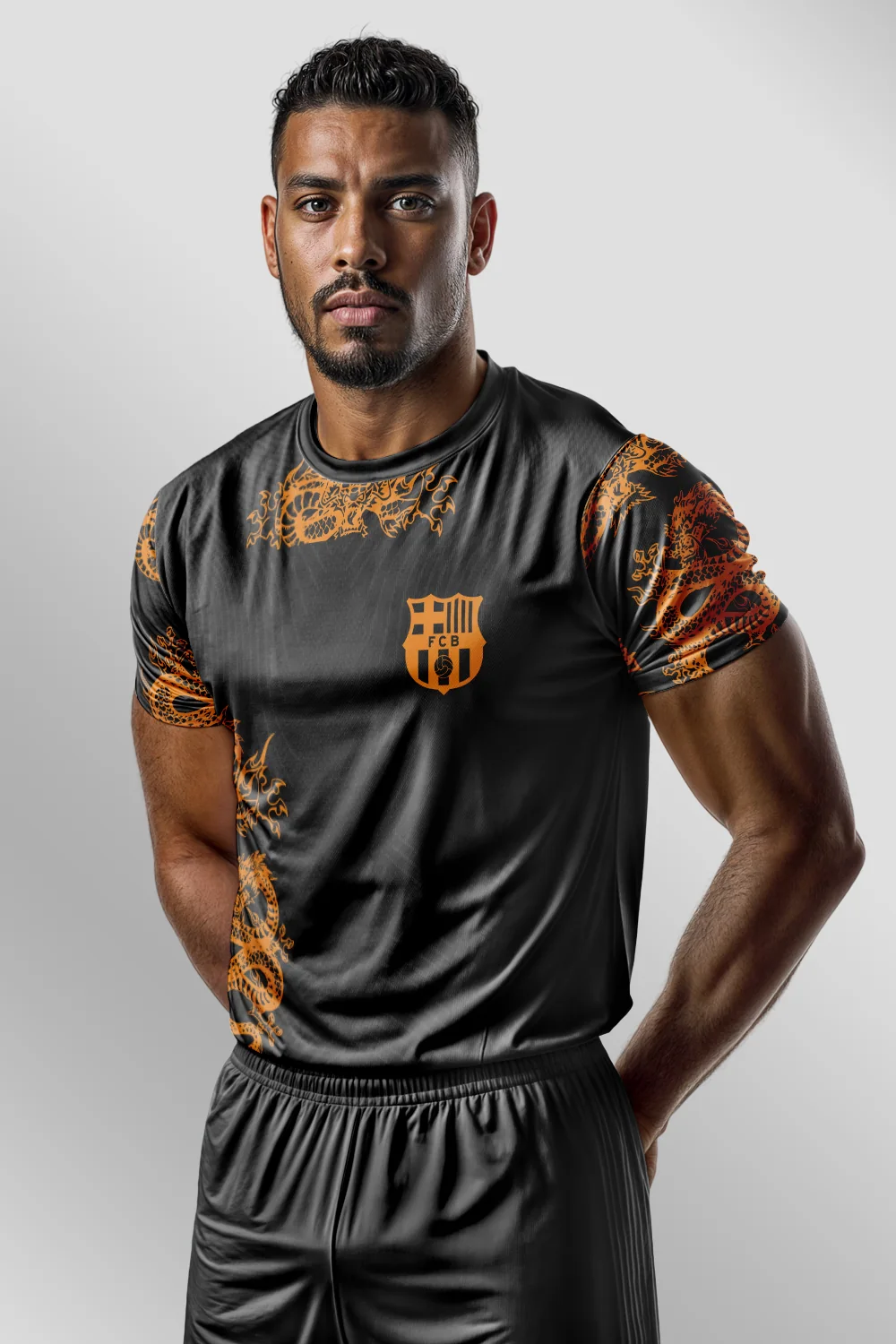 BARCELONA DRAGON NIKE Forma arka görünüm