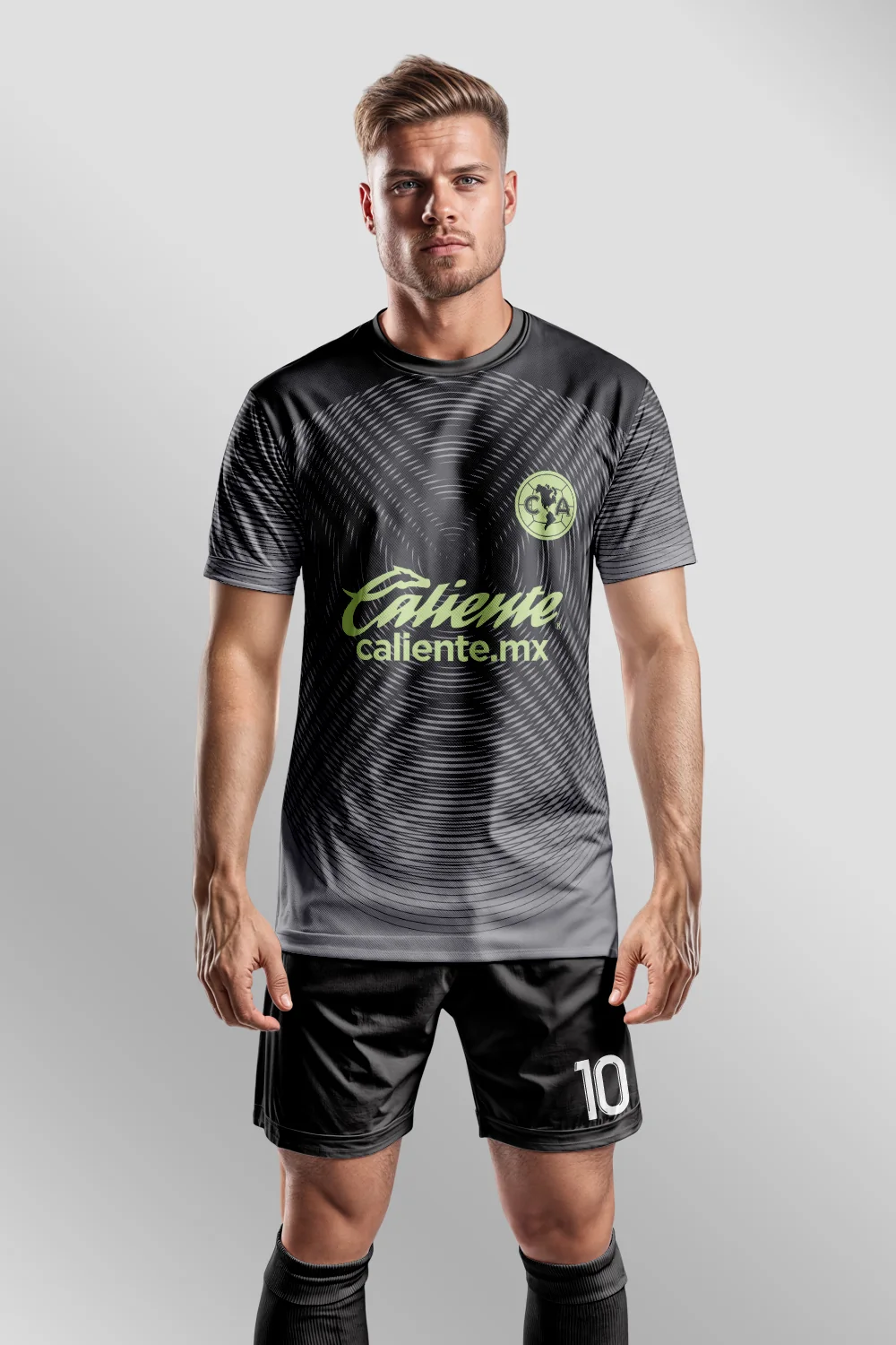 Club America Adidas 2025 Forma arka görünüm
