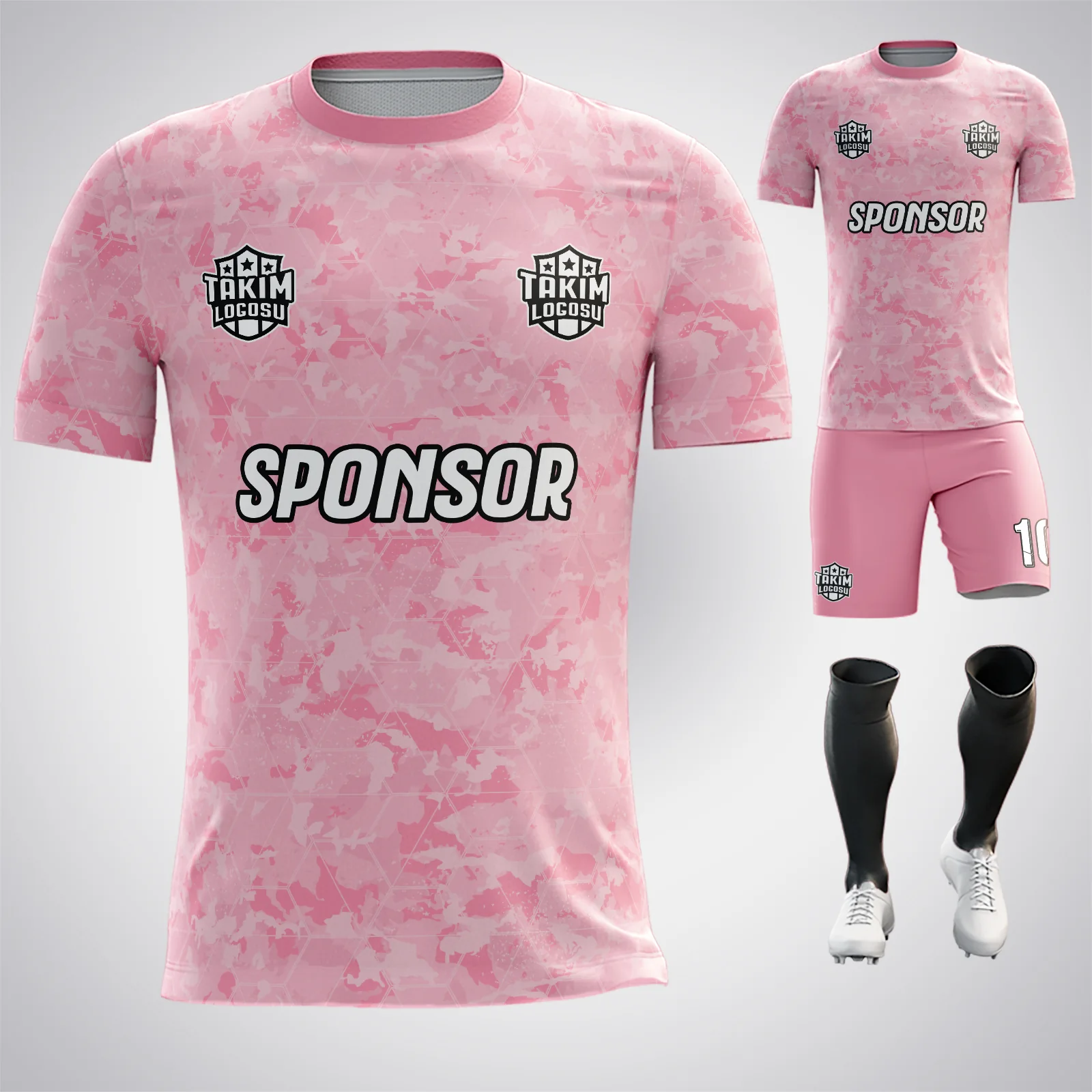 Sport Boys 2022-23 Rosa Forma arka görünüm