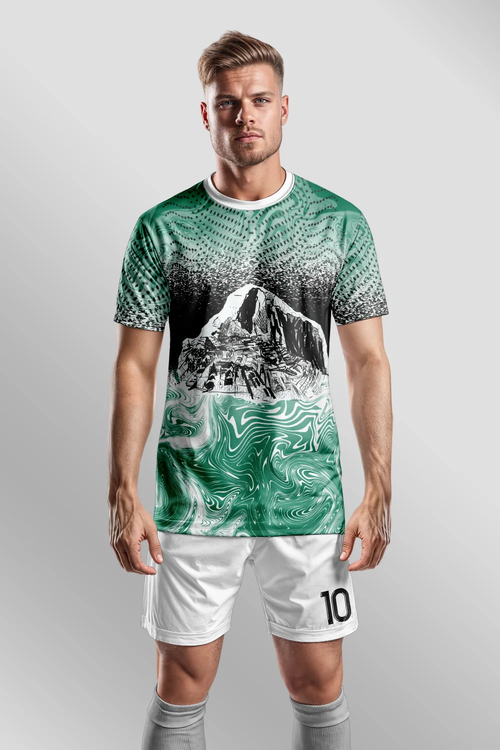 Sports Grunge Machu Pichu Forma