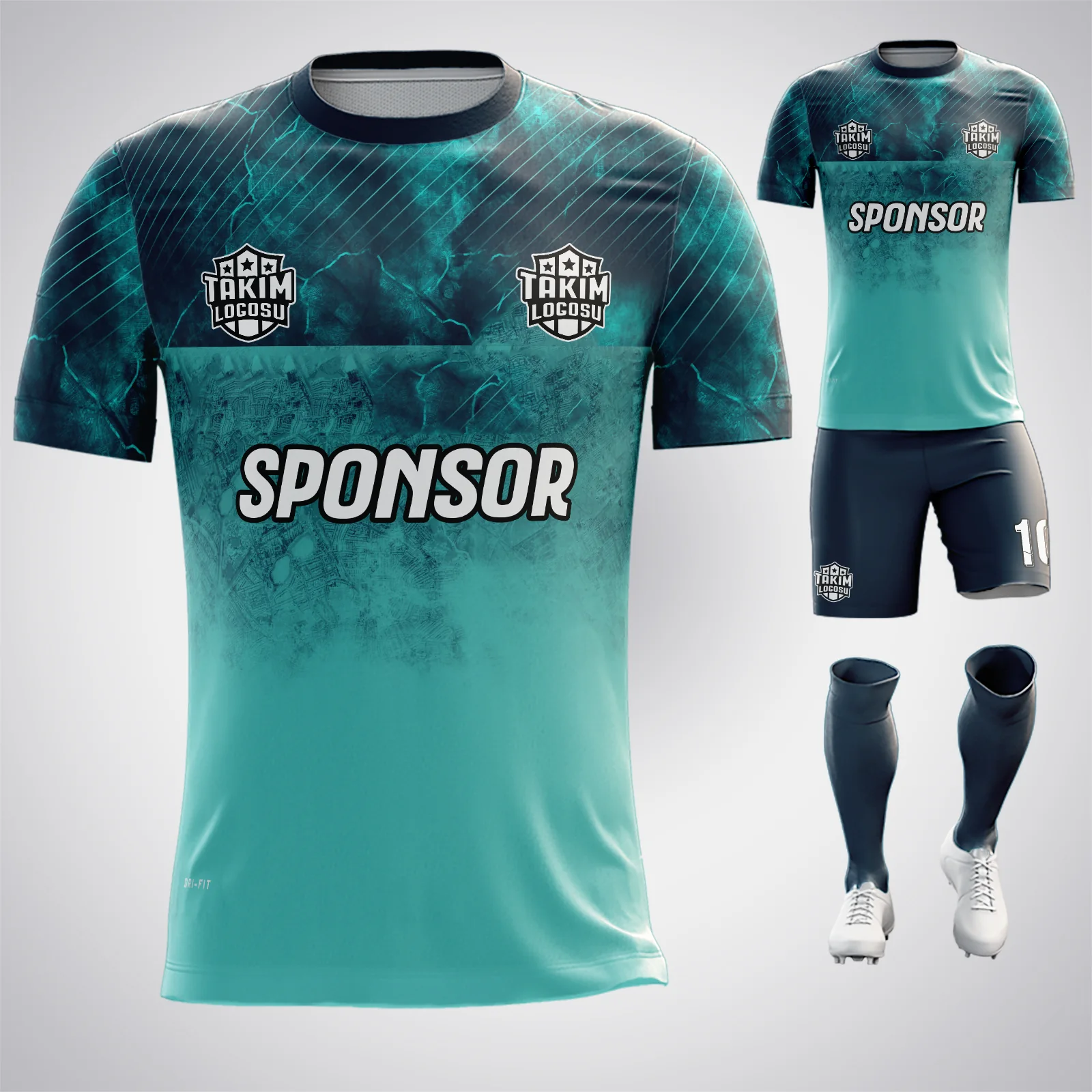 Tottenham 2018-19 Third Forma arka görünüm