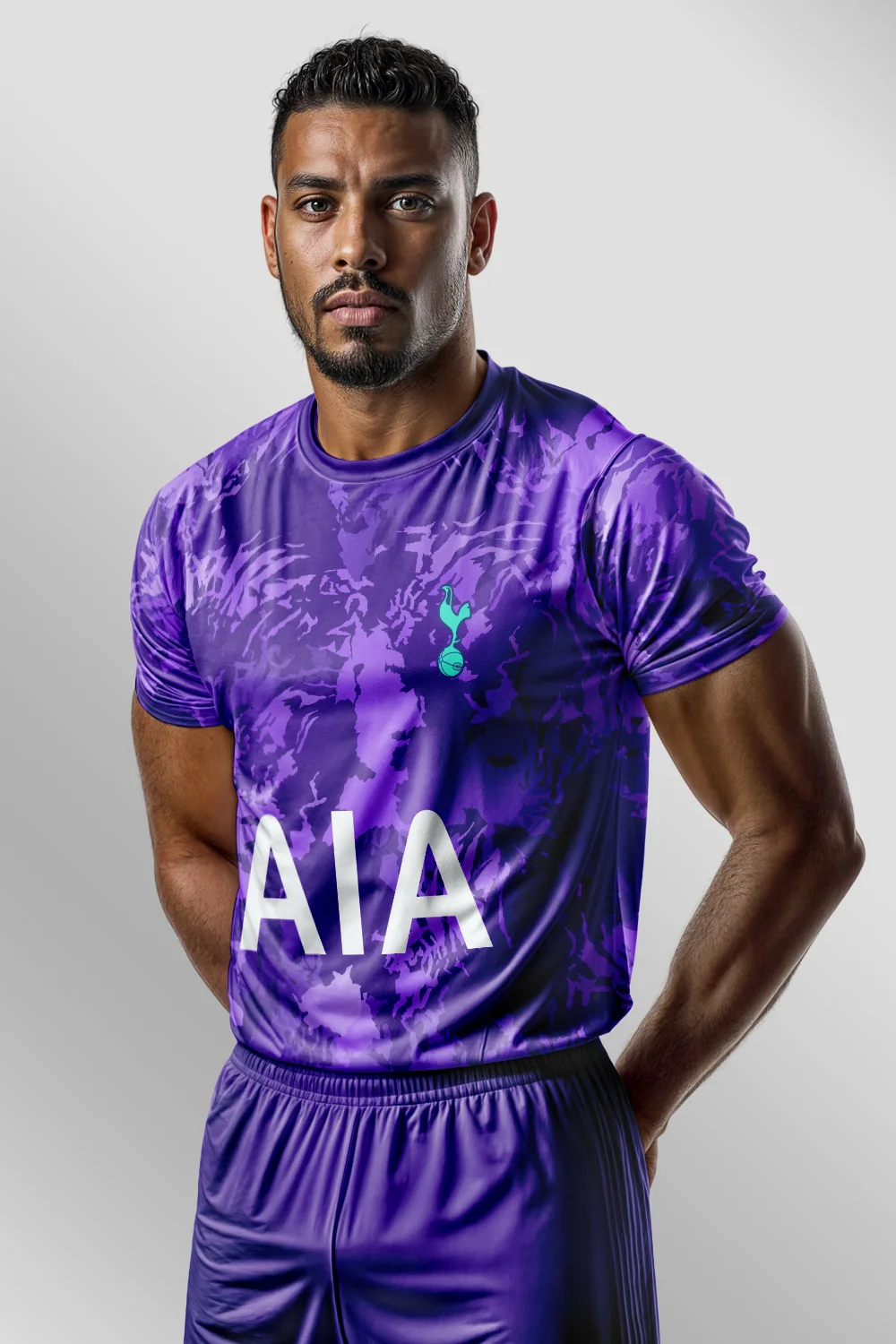 Tottenham-2023-Fantasy-Purpure Forma arka görünüm