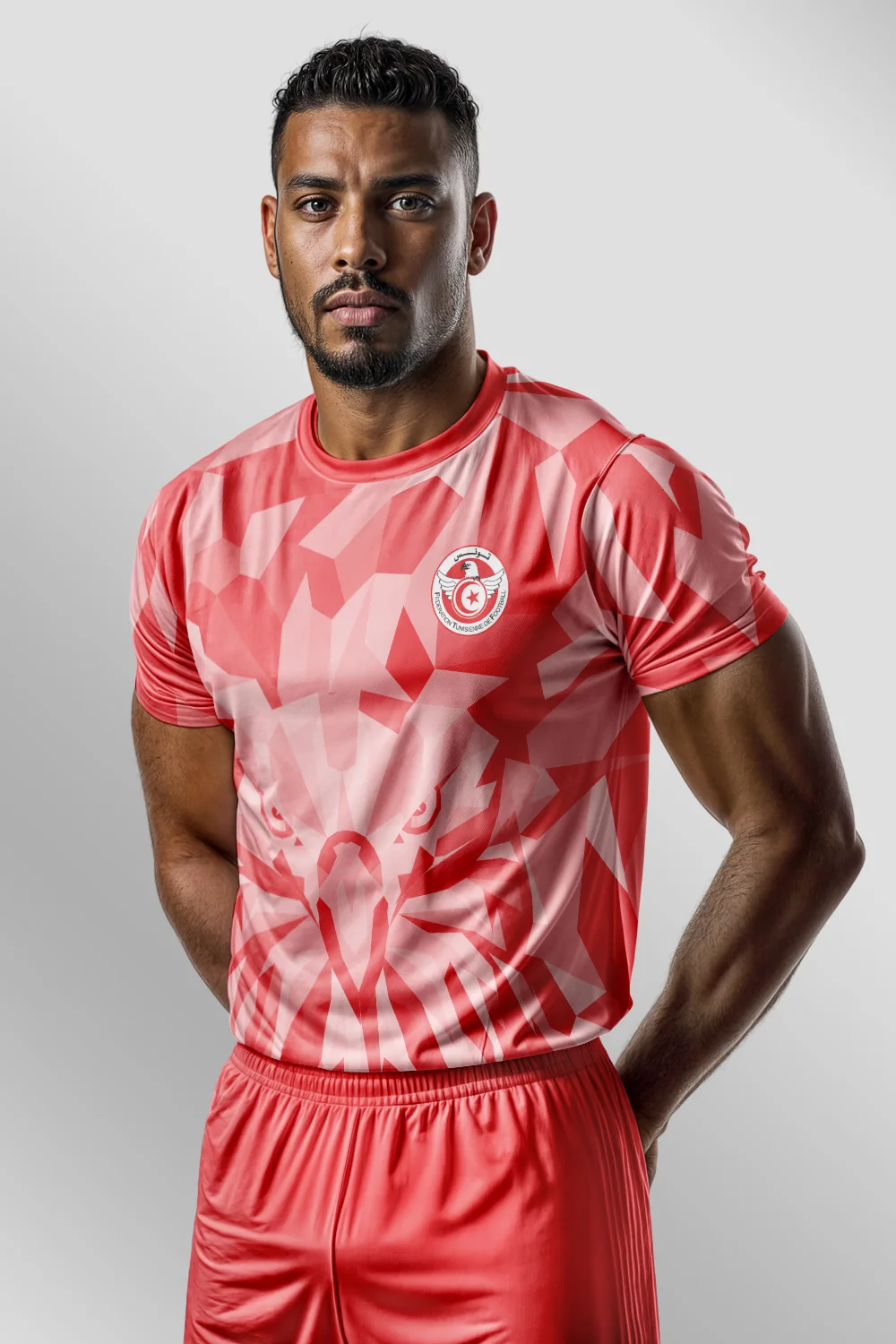 TUNISIA 2020-21 OFICIAL Forma arka görünüm
