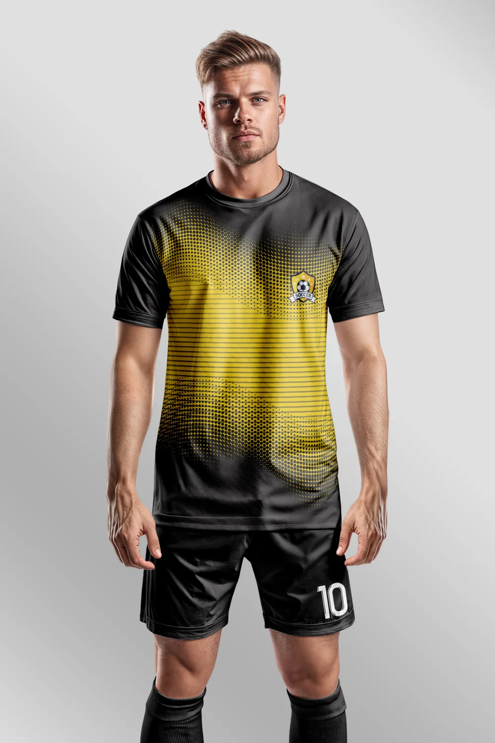 Zhouka Vector lineas amarillo Forma