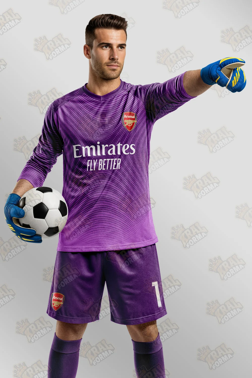 Adidas 2025 Oficial MOR Kaleci Forması
