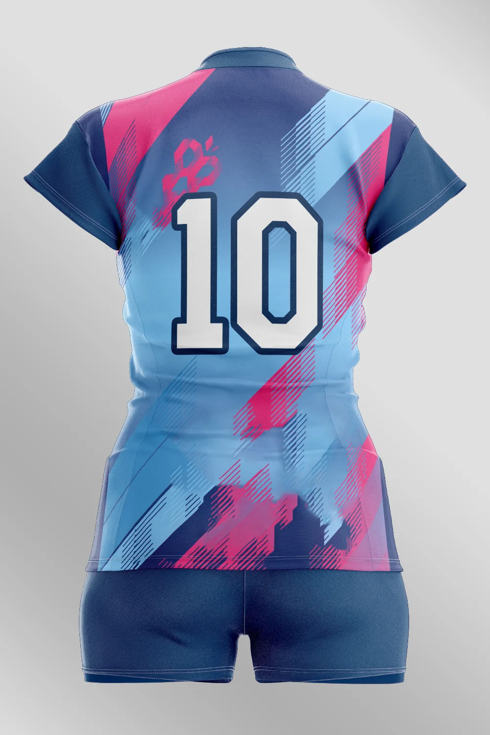 Designs Pattern Voley Italia Voleybol Forması arka görünüm
