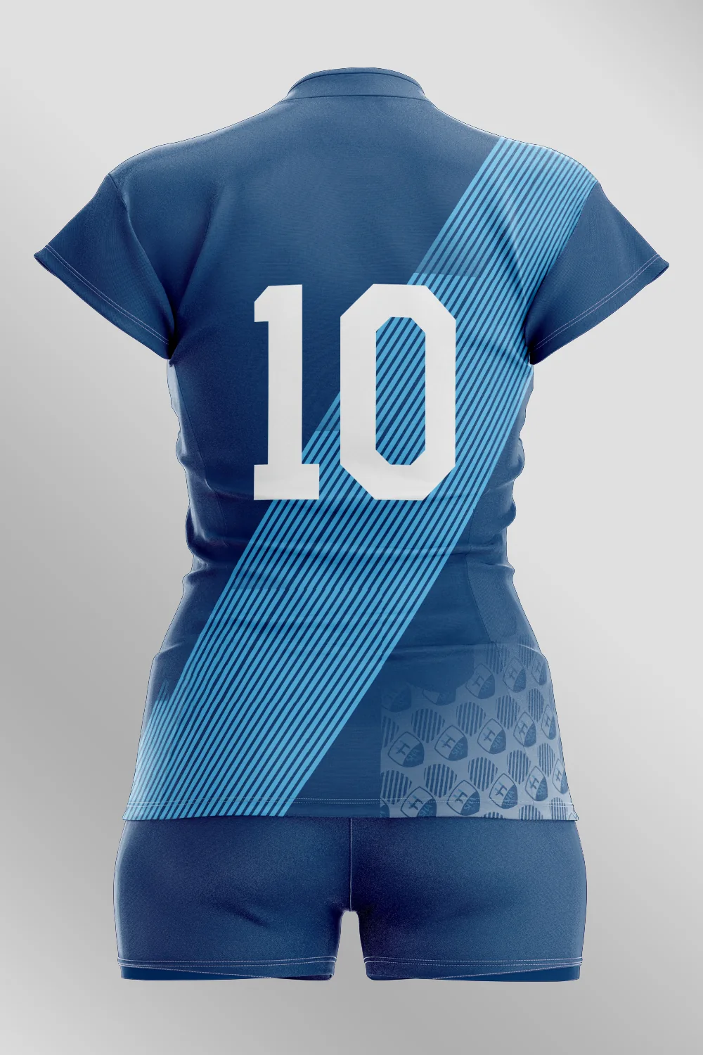 Jersey Hebraica Blue Voley arka görünüm