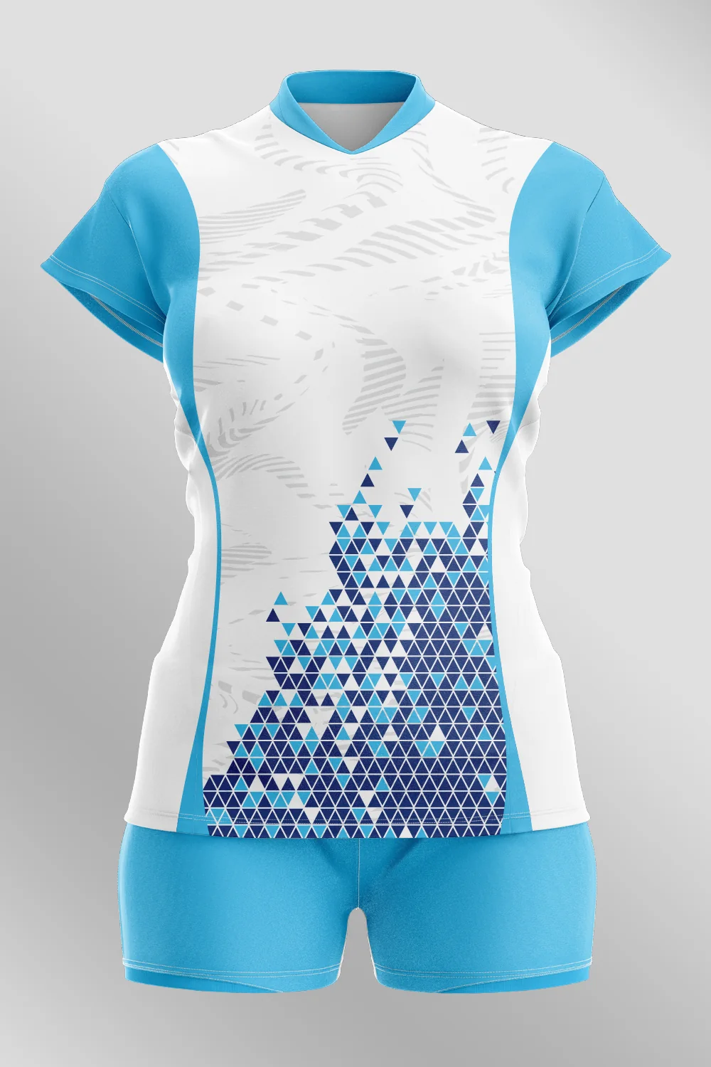 Pattern Sports Geometrico Voley Voleybol Forması