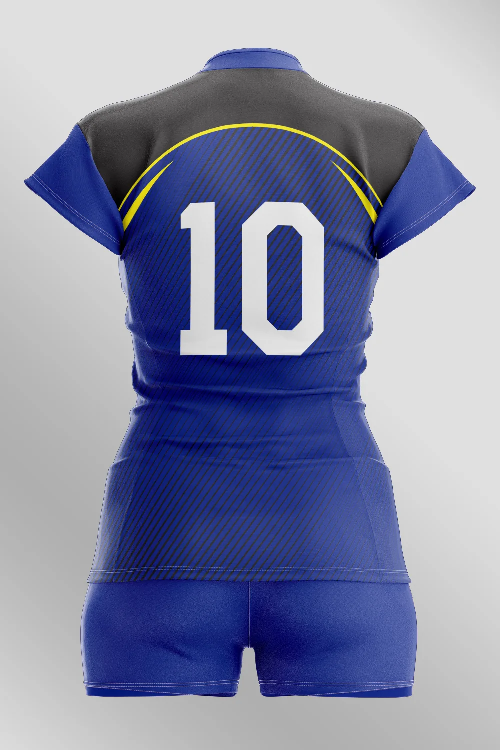 Zhouka-personalizado Voleybol Forması arka görünüm